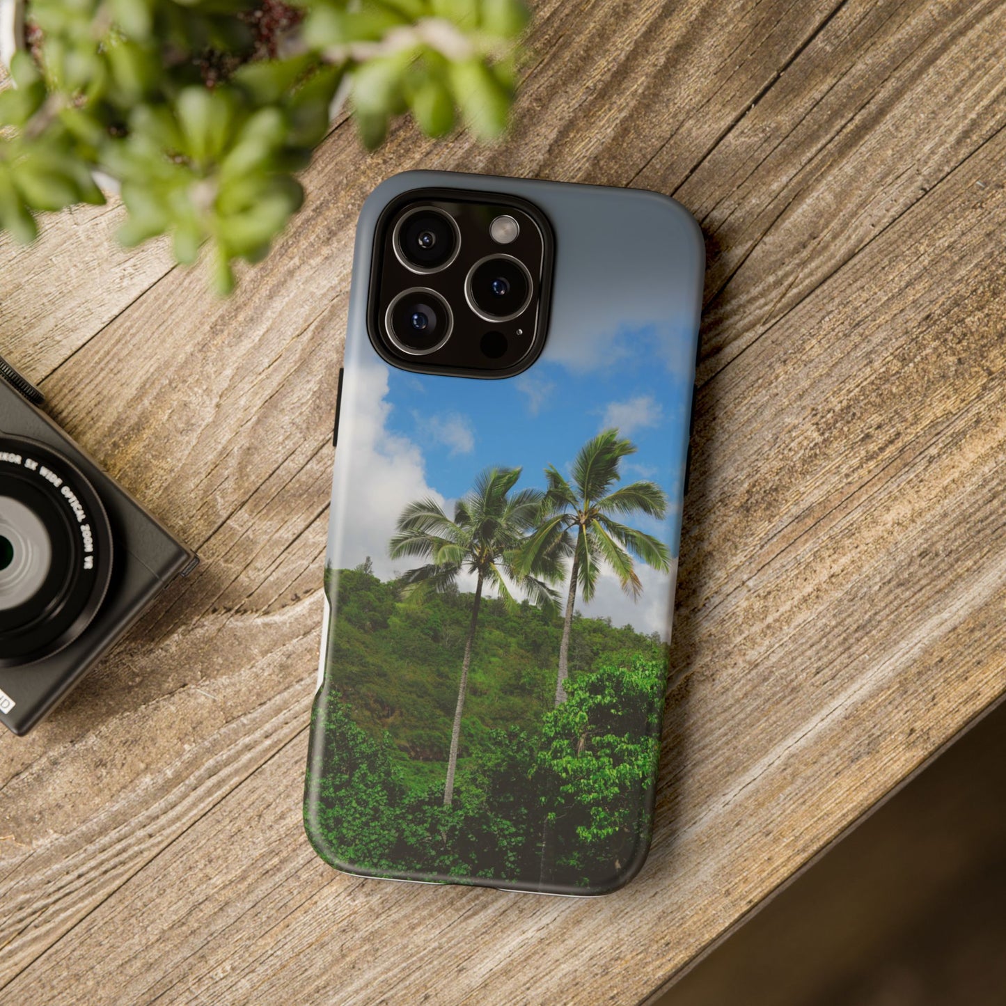Hawaiian Palms iPhone Case