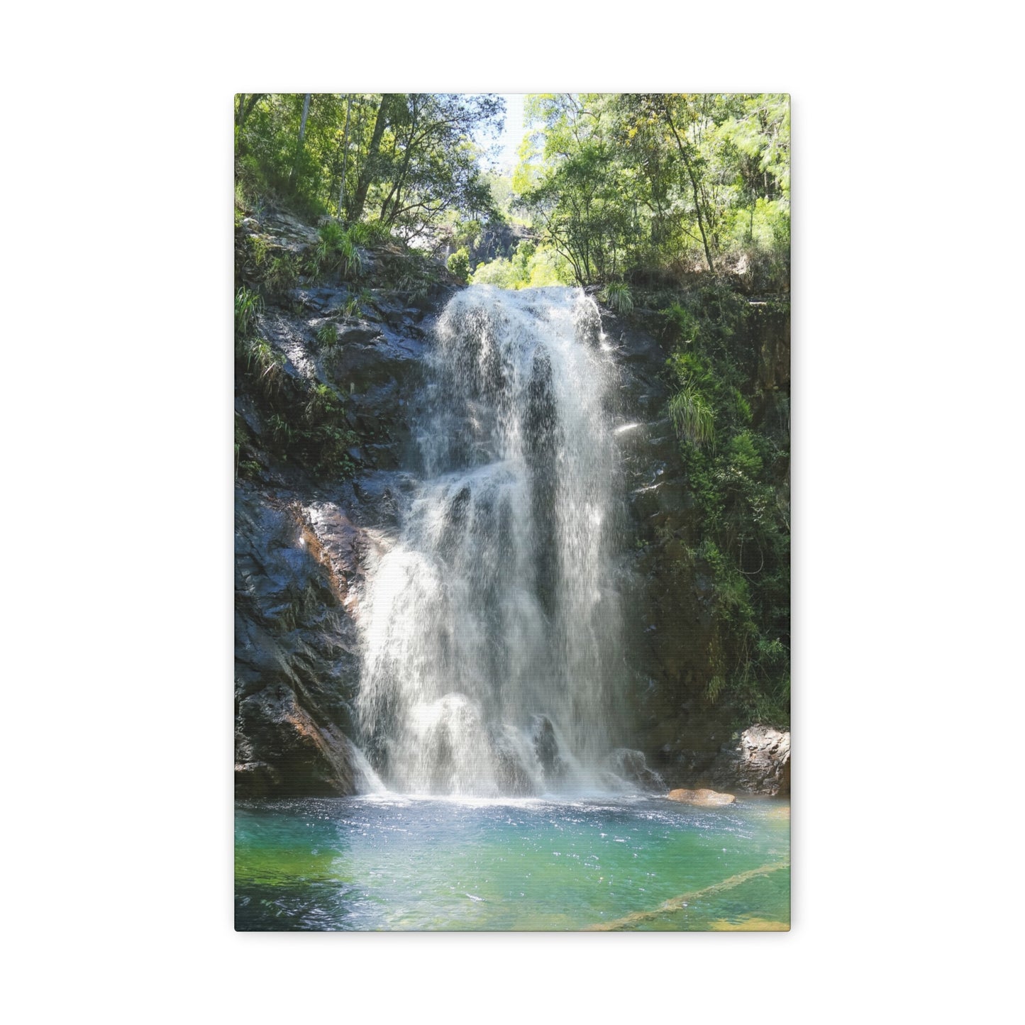 Waterfall Walk Canvas