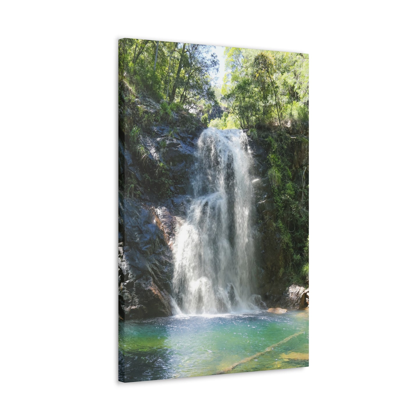 Waterfall Walk Canvas