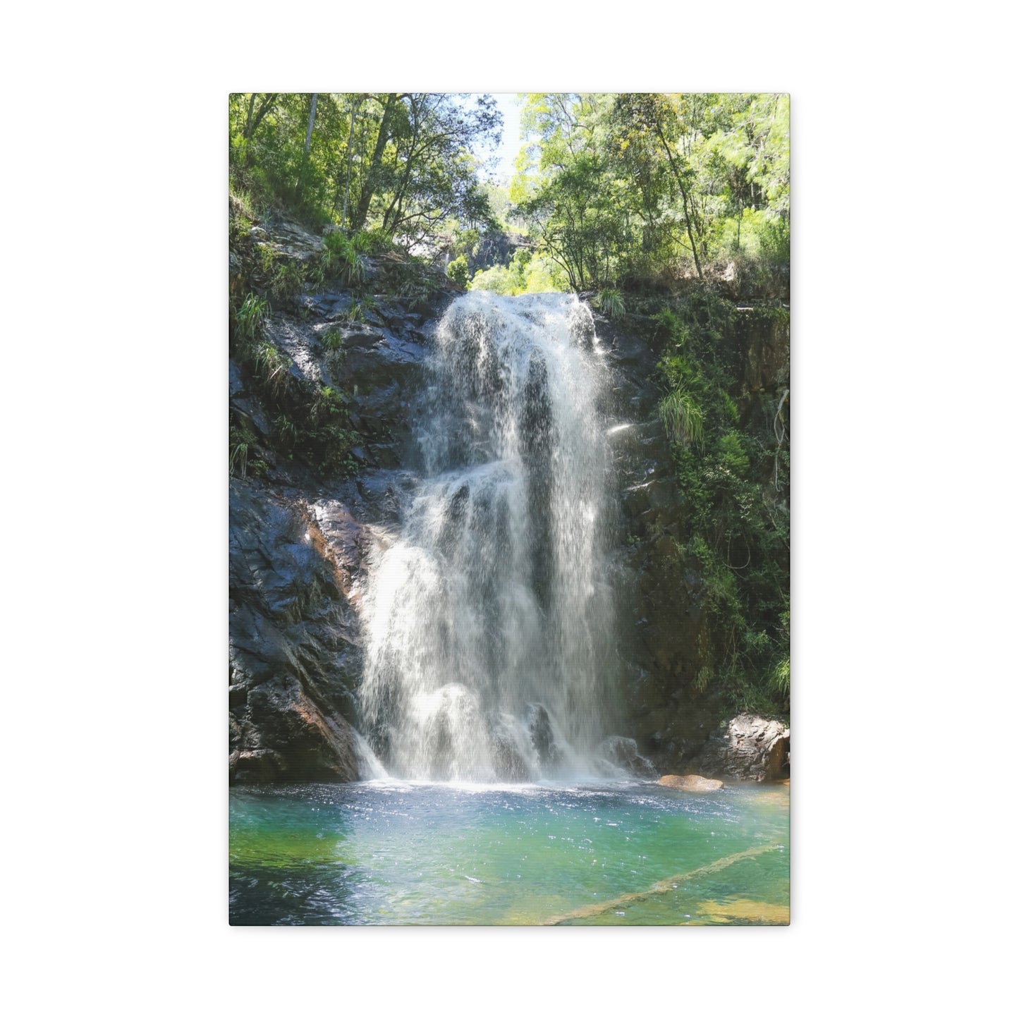 Waterfall Walk Canvas