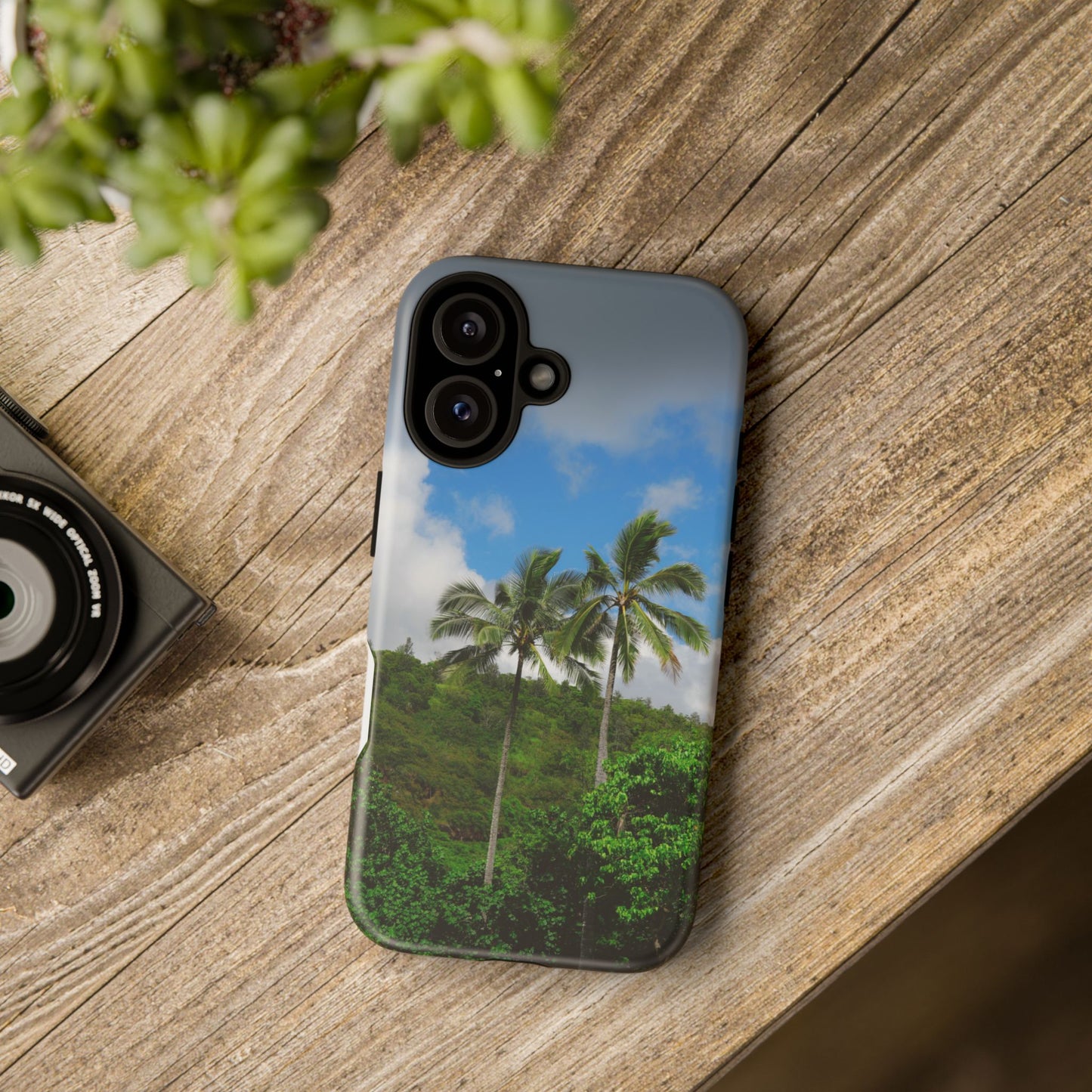 Hawaiian Palms iPhone Case