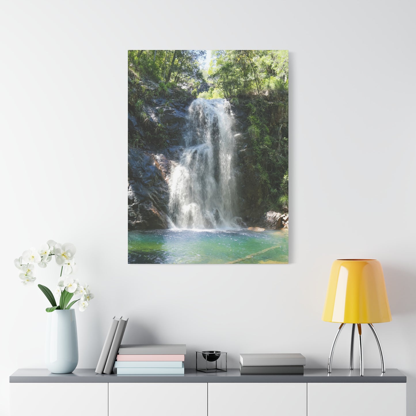 Waterfall Walk Canvas