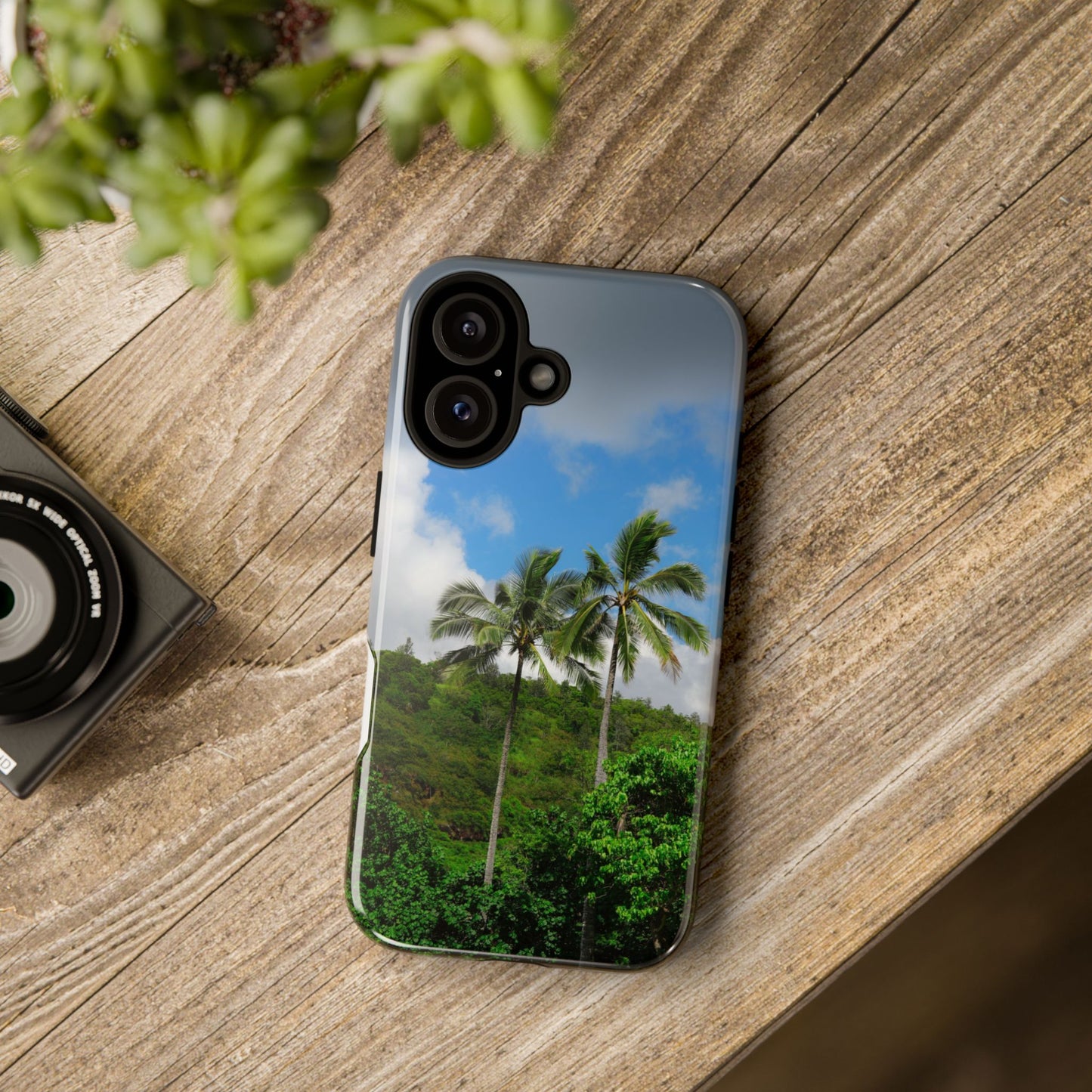 Hawaiian Palms iPhone Case