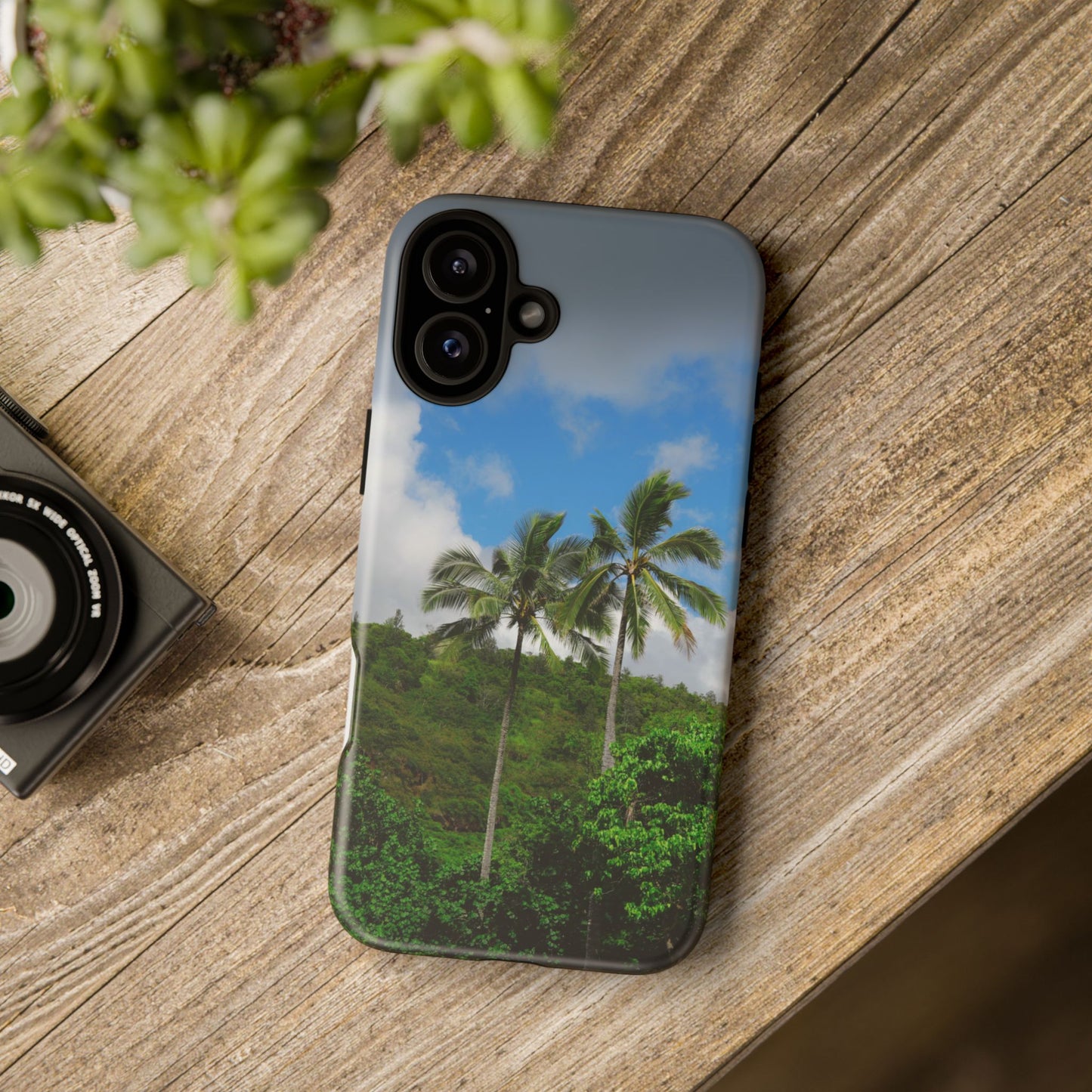 Hawaiian Palms iPhone Case