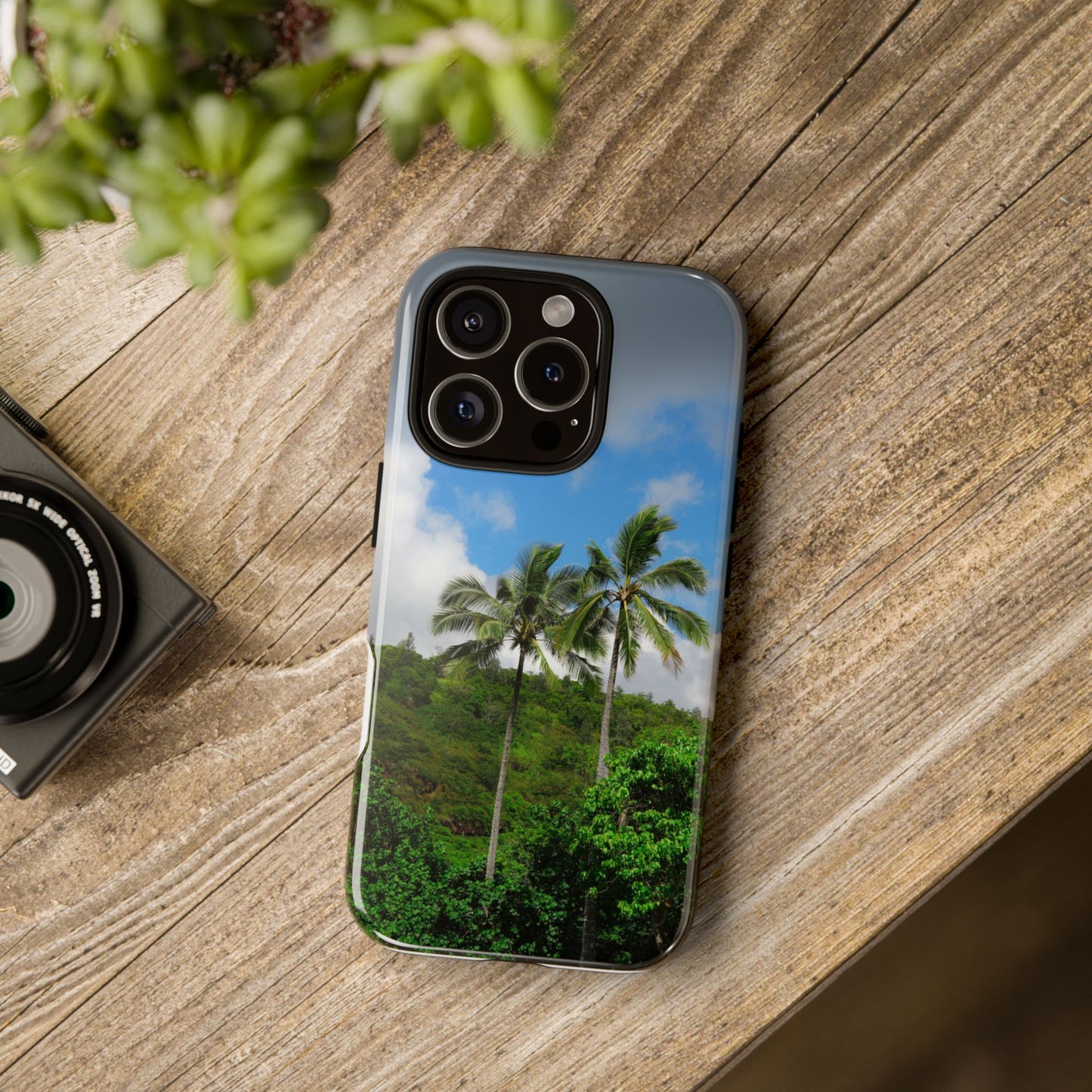 Hawaiian Palms iPhone Case