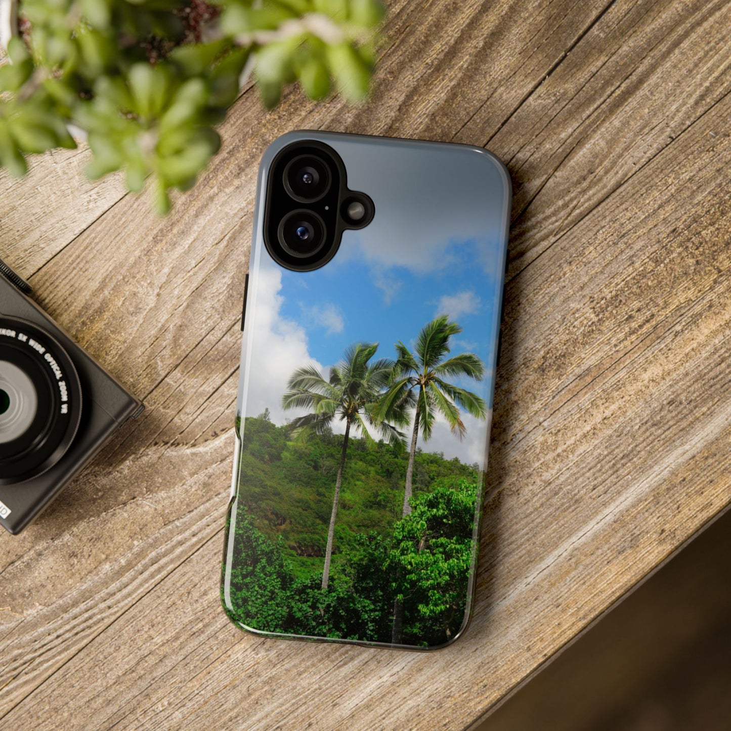 Hawaiian Palms iPhone Case