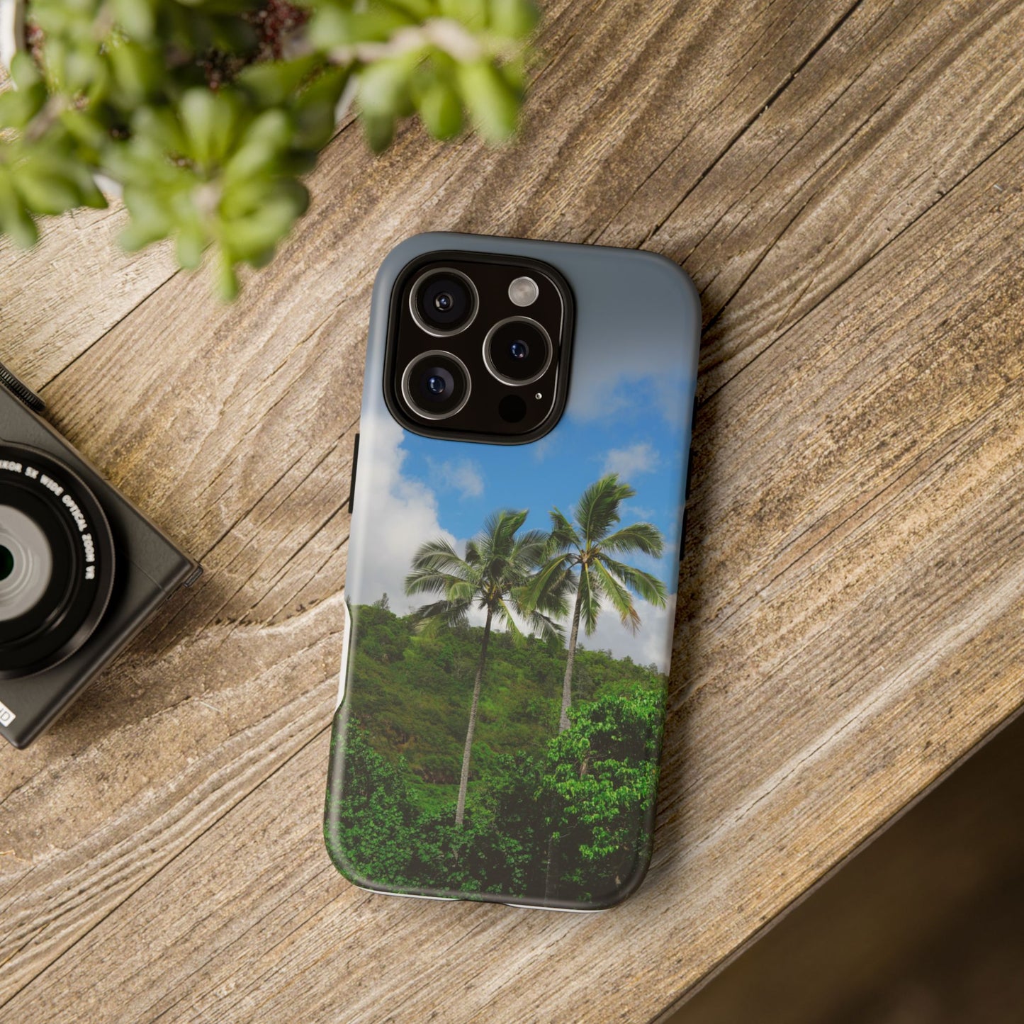 Hawaiian Palms iPhone Case