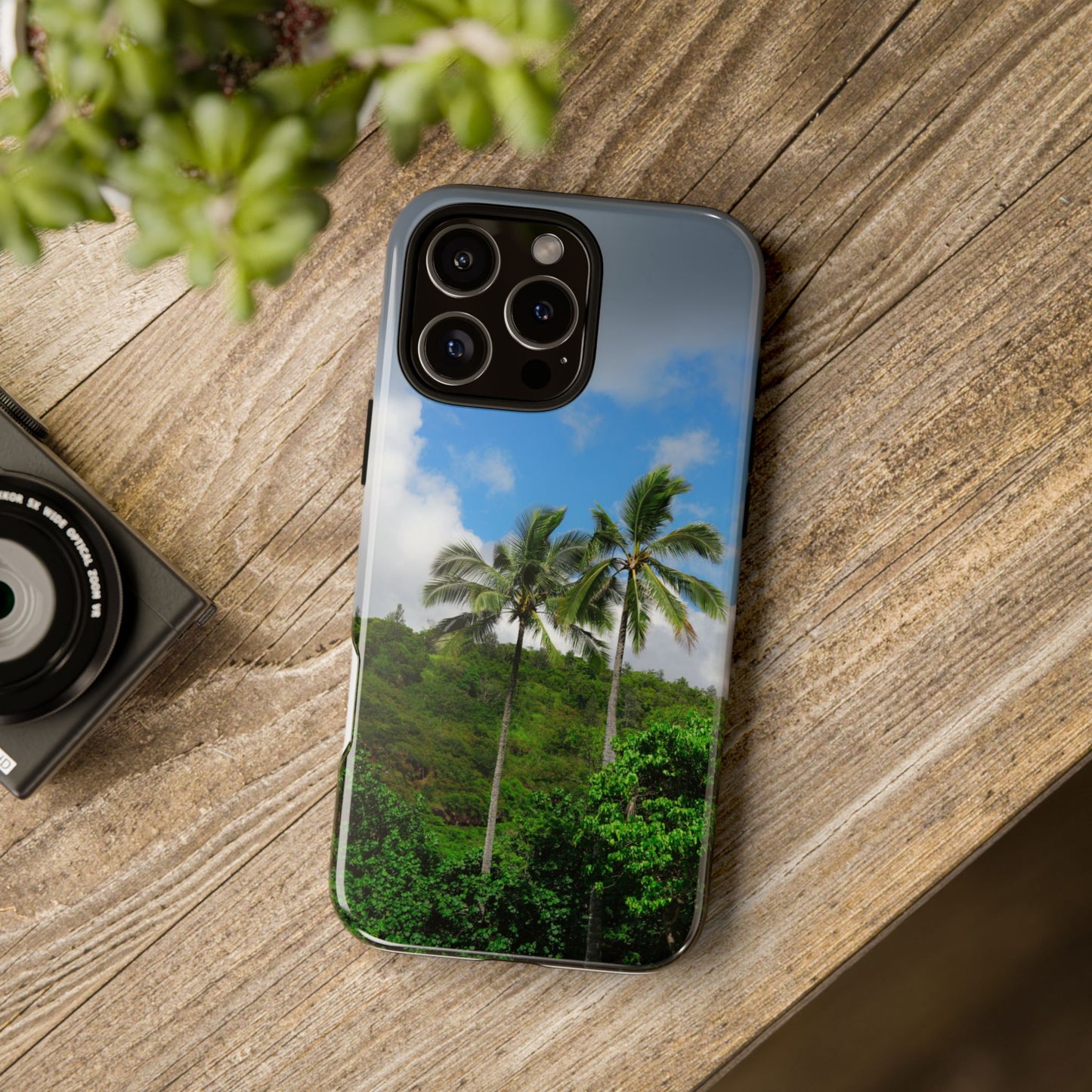 Hawaiian Palms iPhone Case
